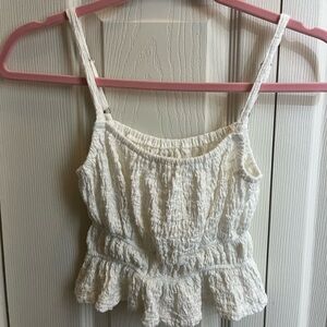 Billabong White Textured Camisole